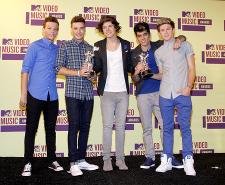 Niall Horan, Liam Payne, Harry Styles, Louis Tomlinson and Zayn Malik of One Direction at the 2012...