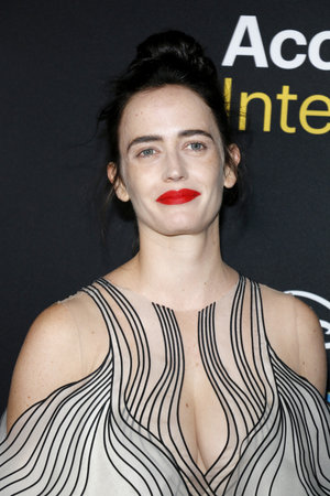 Eva Green at the World premiere of 'Dumbo' held at the El Capitan Theatre in Hollywood, USA on March 11, 2019.のeditorial素材