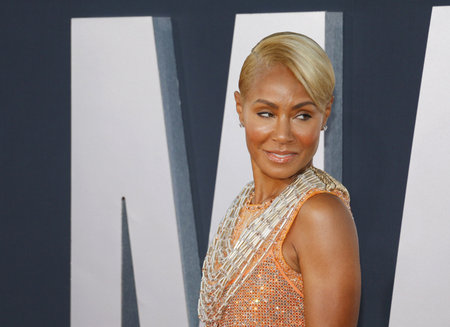 Jada Pinkett Smith at the Los Angeles premiere of 'Gemini Man' held at the TCL Chinese Theatre in Hollywood, USA on October 6, 2019.のeditorial素材