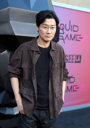 Hwang Dong-hyuk at Netflix's 'Squid Game 2' ATAS Event held at the Egyptian Theatre in Hollywood, USA on May 30, 2025.のeditorial素材