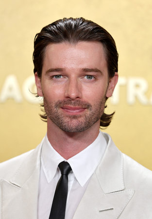 Patrick Schwarzenegger at the 32nd Annual Actor Awards held at Shrine Auditorium and Expo Hall in Los Angeles, USA on March 1, 2026.のeditorial素材