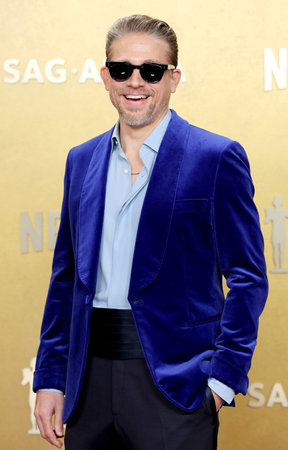 Charlie Hunnam at the 32nd Annual Actor Awards held at Shrine Auditorium and Expo Hall in Los Angeles, USA on March 1, 2026.のeditorial素材