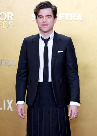 Patrick Ball at the 32nd Annual Actor Awards held at Shrine Auditorium and Expo Hall in Los Angeles, USA on March 1, 2026.のeditorial素材