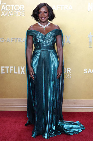 Viola Davis at the 32nd Annual Actor Awards held at Shrine Auditorium and Expo Hall in Los Angeles, USA on March 1, 2026.のeditorial素材