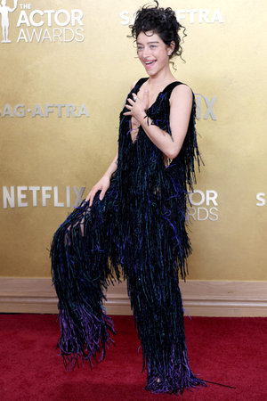 Odessa A'zion at the 32nd Annual Actor Awards held at Shrine Auditorium and Expo Hall in Los Angeles, USA on March 1, 2026.のeditorial素材