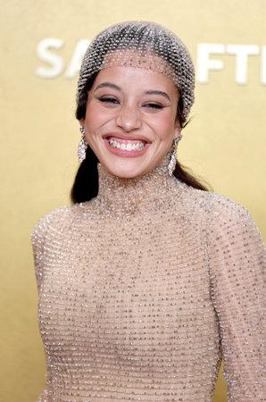 Chase Infiniti at the 32nd Annual Actor Awards held at Shrine Auditorium and Expo Hall in Los Angeles, USA on March 1, 2026.のeditorial素材