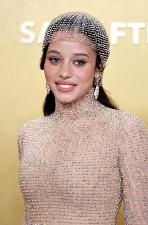 Chase Infiniti at the 32nd Annual Actor Awards held at Shrine Auditorium and Expo Hall in Los Angeles, USA on March 1, 2026.のeditorial素材