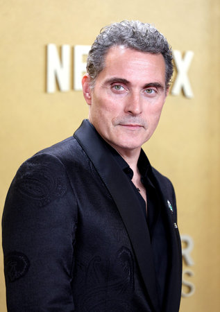 Rufus Sewell at the 32nd Annual Actor Awards held at Shrine Auditorium and Expo Hall in Los Angeles, USA on March 1, 2026.のeditorial素材