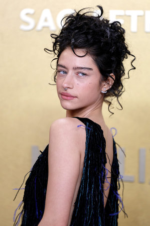 Odessa A'zion at the 32nd Annual Actor Awards held at Shrine Auditorium and Expo Hall in Los Angeles, USA on March 1, 2026.のeditorial素材