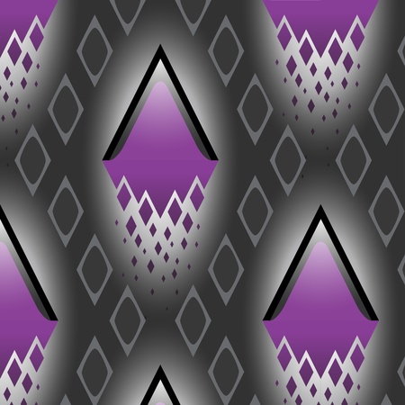 Seamless vector texture with diagonal diamond pattern.のイラスト素材