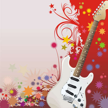 Hippie style backgroundのイラスト素材