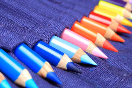 Colorful pencilsの写真素材