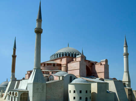 Hagia Sophia in Istanbul Turkeyの写真素材