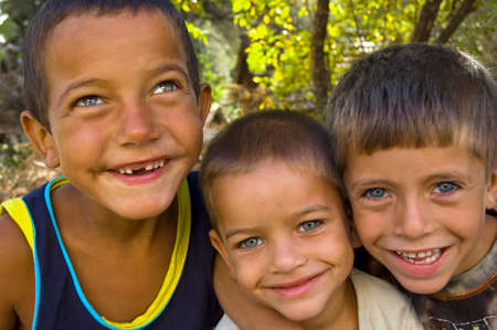 Good friends happy togetherの写真素材