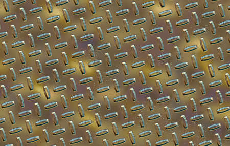 Rendered metal plateの写真素材