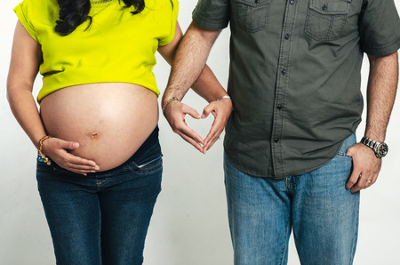 pregnant couple