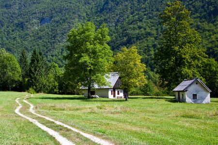 In Slovenian s Alpsの写真素材
