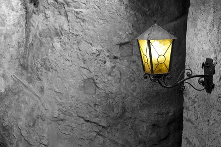 Old lanternの写真素材