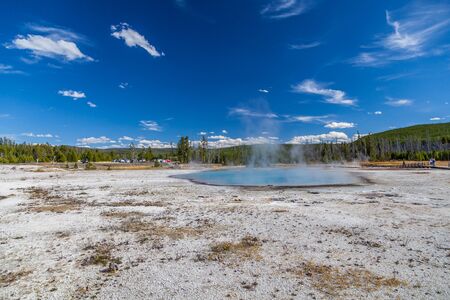 yellowstone national parkの写真素材