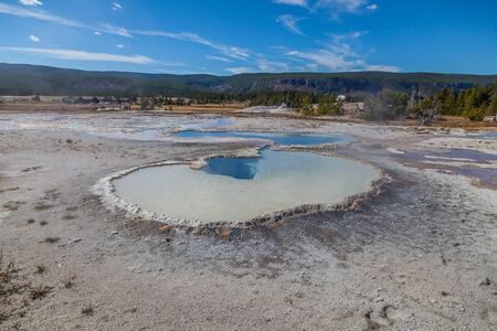yellowstone national parkの写真素材