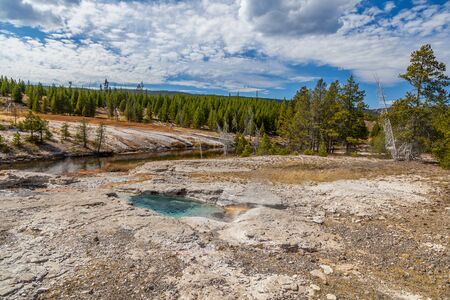 yellowstone national parkの写真素材