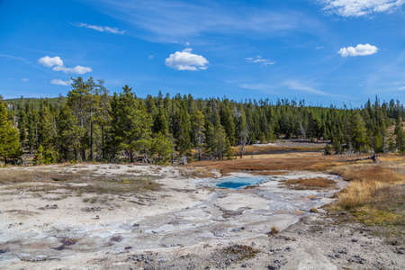 yellowstone national parkの写真素材