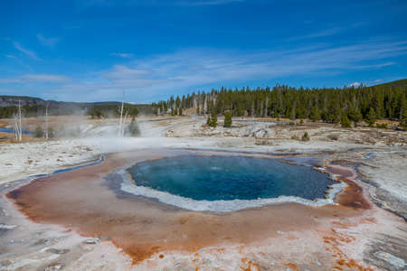 yellowstone national parkの写真素材