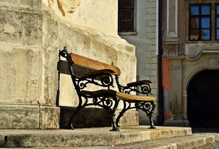 Bench in Sopronの写真素材