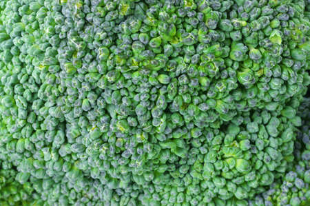 Broccoli up close の写真素材