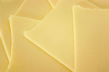 Sliced cheese の写真素材