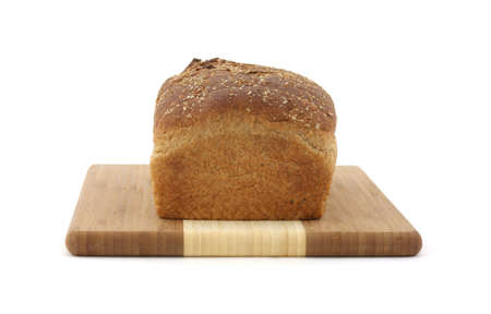 Whole wheat bread loaf