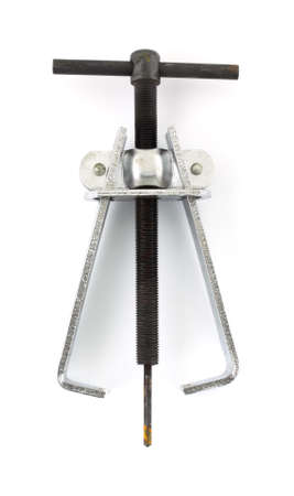 A small diameter puller for removing gears and bearings.               