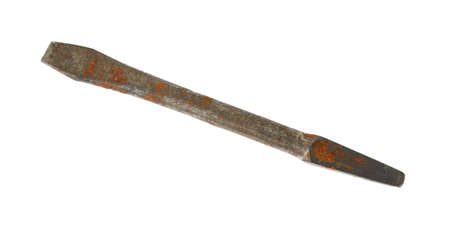 An antique hand brace regular drill bit.の写真素材