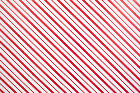 A red and white striped Christmas pattern.の写真素材