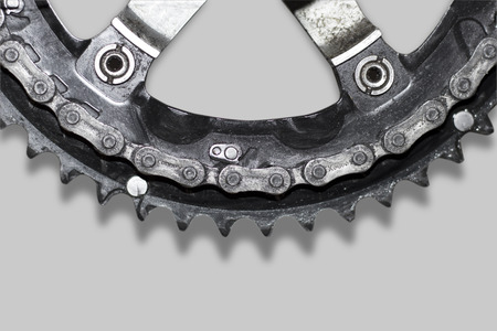 Front derailleur or a racing bikeの写真素材