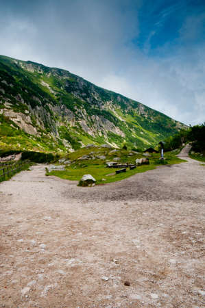 mountains landscapeの写真素材