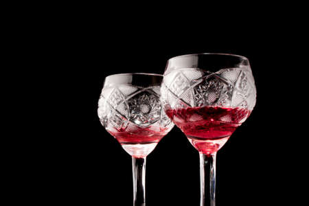 pink wineの写真素材