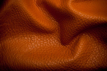 Brown leather texture or backgroundの写真素材
