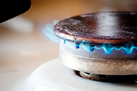 small gas burner for a small pansの写真素材