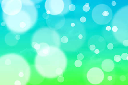 Natural green and blue summer backgroundの写真素材