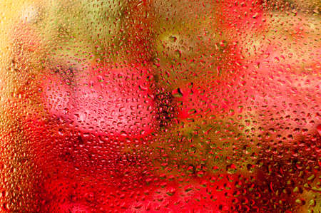 Colorful water dropsの写真素材