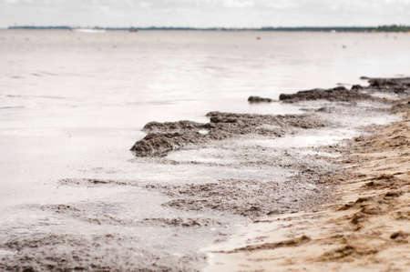 Pollution of the Baltic Sea. Sopot, Poland
