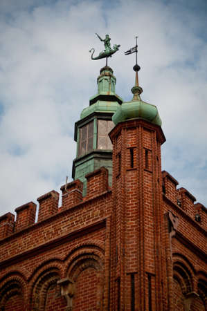 Old town Gdanskの写真素材