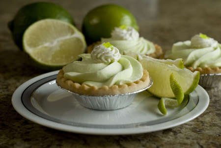 Key Lime Tartの写真素材
