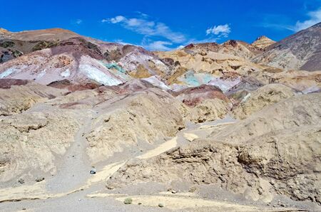 Artist's Palette, Death Valley, Californiaの写真素材