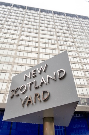 New Scotland Yard Building, London, UKのeditorial素材