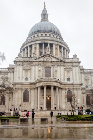 St Paul Cathedral, London, UKのeditorial素材