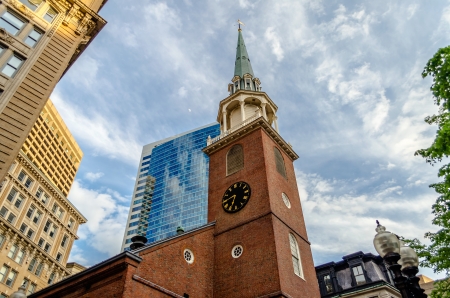 Old South Meeting House, Bostonの写真素材