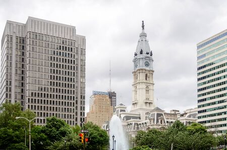 Philadelphia City Hall, USAのeditorial素材