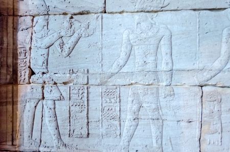 Detail of Egyptian Temple